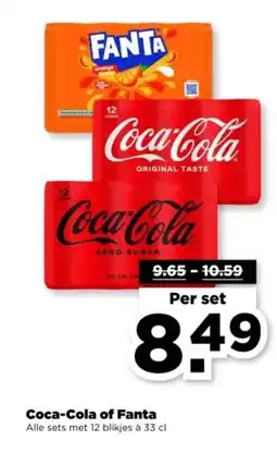 PLUS Coca-Cola of Fanta aanbieding