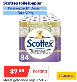 Bol.com Scottex toiletpapier aanbieding