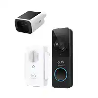 MediaMarkt EUFY Eufy SoloCam S220 en Doorbell Slim (bundel) aanbieding