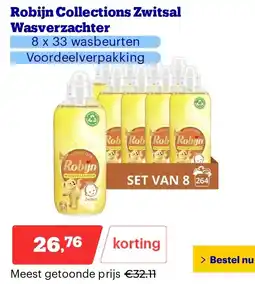 Bol.com Robijn Collections Zwitsal Wasverzachter aanbieding