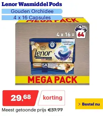 Bol.com Lenor Wasmiddel Pods aanbieding