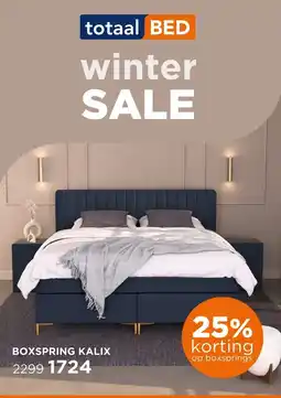 TotaalBED Boxspring Kalix aanbieding