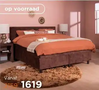 TotaalBED Boxspring Halland | 140x200 | voorraad | 140x200 aanbieding