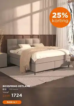 TotaalBED Boxspring Ostland aanbieding