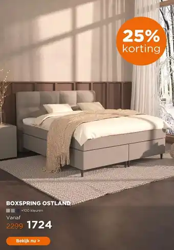 TotaalBED Boxspring Ostland aanbieding