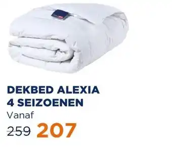 TotaalBED Dekbed Alexia 90% dons 4-seizoenen | 140x200 aanbieding