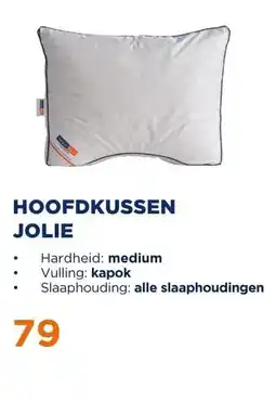 TotaalBED Hoofdkussen Jolie | kapok | aanbieding