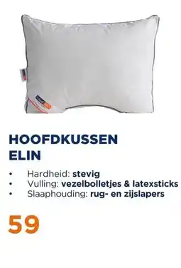 TotaalBED Hoofdkussen Elin | vezelbolletjes | aanbieding