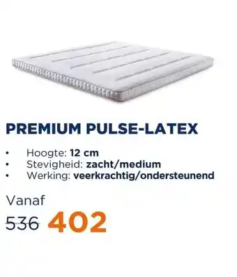 TotaalBED Topmatras Premium | Pulse-latex | 70x200 aanbieding