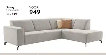 Profijt Meubel Solvay Hoekbank aanbieding