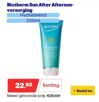 Bol.com Biotherm Sun After Aftersun verzorging aanbieding