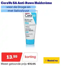 Bol.com CeraVeSA Anti-Ruwe Huidcrème aanbieding