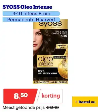 Bol.com SYOSS Oleo Intense aanbieding