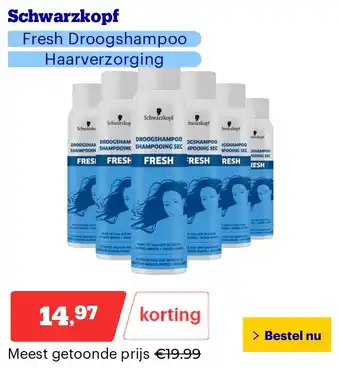 Bol.com Schwarzkopf aanbieding