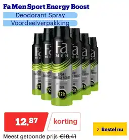 Bol.com Fa Men Sport Energy Boost aanbieding