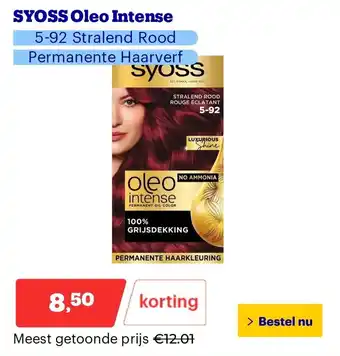 Bol.com SYOSS Oleo Intense aanbieding