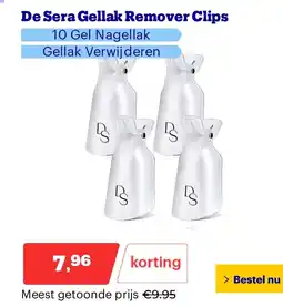 Bol.com De Sera Gellak Remover Clips aanbieding