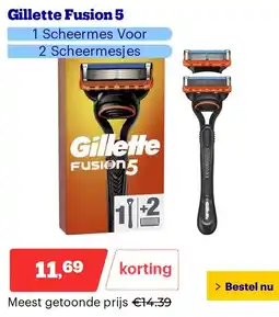 Bol.com Gillette Fusion 5 aanbieding