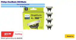 Bol.com Philips OneBlade 360 Blade aanbieding