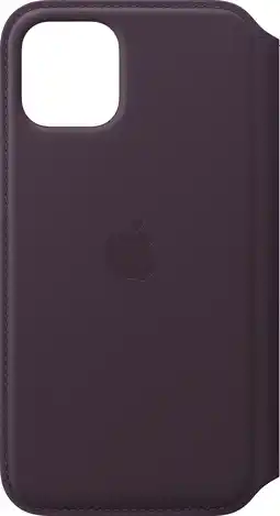 MediaMarkt Apple Iphone 11 Pro Leather Folio Paars aanbieding