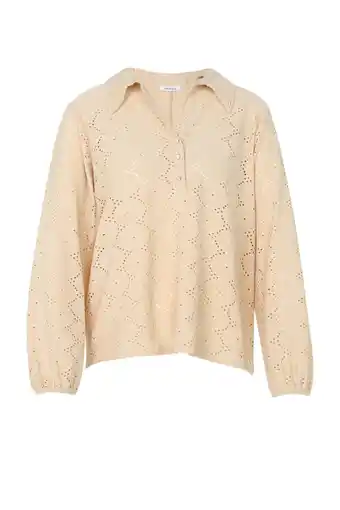 Wehkamp Paprika top beige aanbieding