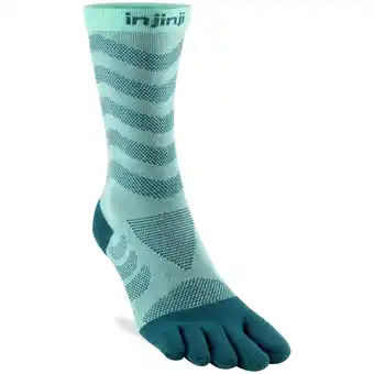 ANWB Injinji Women's Ultra Run Crew sokken Sapphire aanbieding