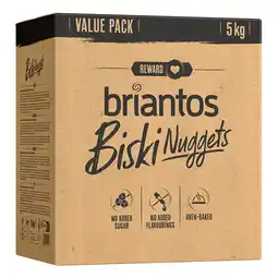 Zooplus 5 kg Briantos Biski Nuggets Hondensnacks aanbieding