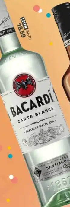 Mitra Bacardi Carta Blanca Rum aanbieding