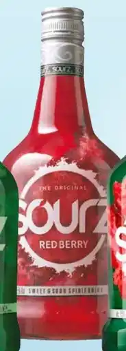 Mitra Sourz Red Berry Liqueur aanbieding