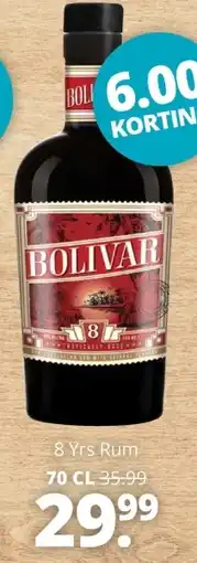 Mitra Bolivar 8 Yrs Rum aanbieding