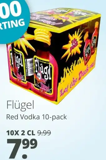 Mitra Flügel Red Vodka aanbieding