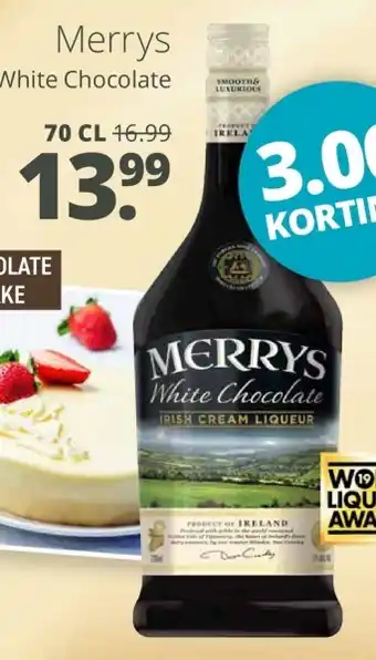 Mitra Merrys White Chocolate aanbieding