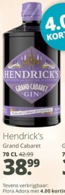 Mitra Hendrick's Grand Cabaret aanbieding