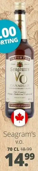 Mitra Seagram's V.O. aanbieding