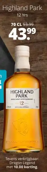 Mitra Highland Park 12 Yrs aanbieding