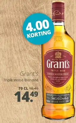 Mitra Grant's Triple Wood Blended aanbieding