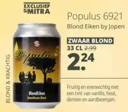 Mitra Populus 6921 Blond Eiken by Jopen aanbieding