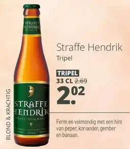 Mitra Straffe Hendrik Tripel aanbieding