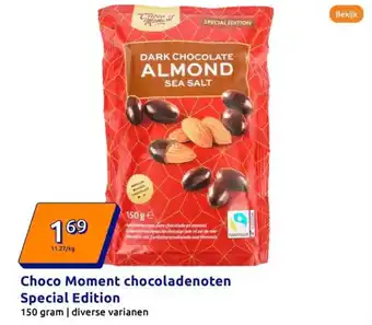 Action Choco Moment chocoladenoten Special Edition aanbieding