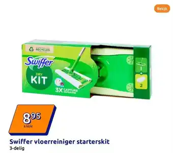 Action Swiffer vloerreiniger starterskit aanbieding