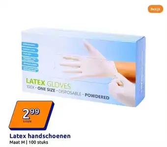 Action Latex handschoenen aanbieding