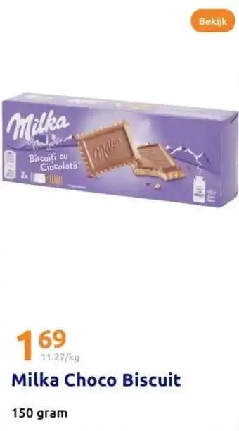 Action Milka Choco Biscuit aanbieding