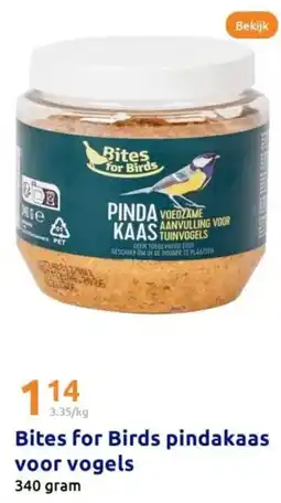 Action Bites for Birds pindakaas voor vogels aanbieding