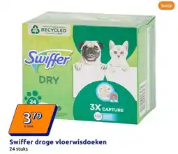 Action Swiffer droge vloerwisdoeken aanbieding