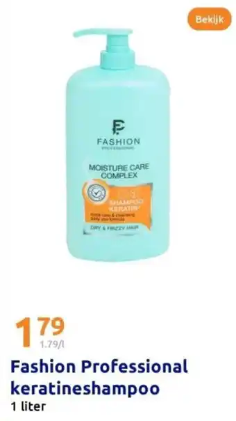 Action Fashion Professional keratineshampoo aanbieding