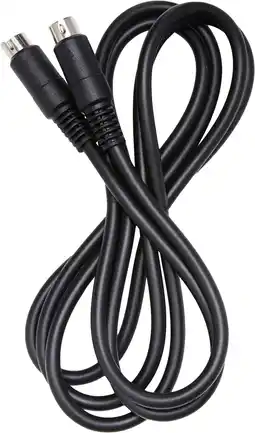 Amazon Pro Signal PSG00150 6 Pin Mini-DIN (PS/2) Plug to Plug Lead, 1.5m, Zwart aanbieding