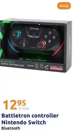 Action Battletron controller Nintendo Switch aanbieding