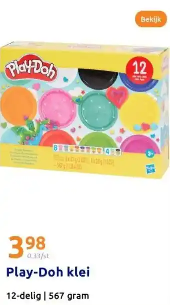 Action Play-Doh klei aanbieding