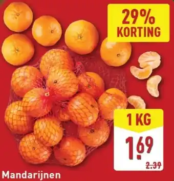 ALDI Mandarijnen aanbieding