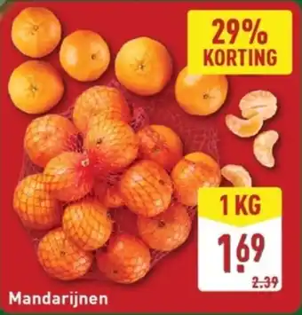 ALDI Mandarijnen aanbieding